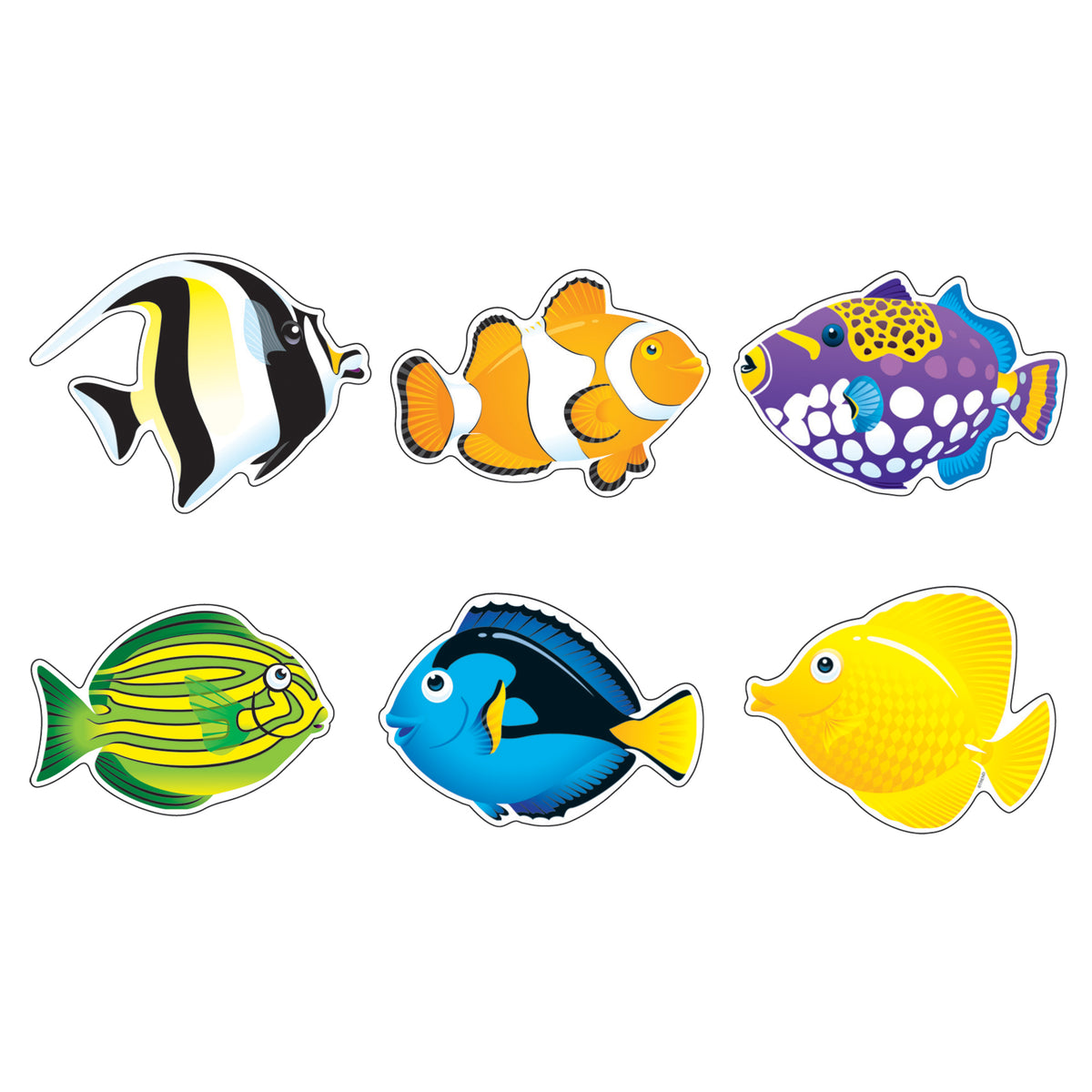 Trend Enterprises Fish Friends Classic Accents® Variety Pack