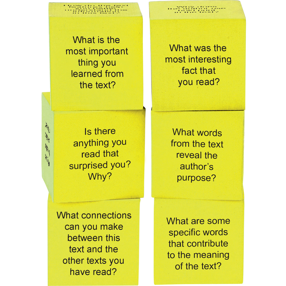 Teacher Created Resources Foam Cubes: Nonfiction Comprehension