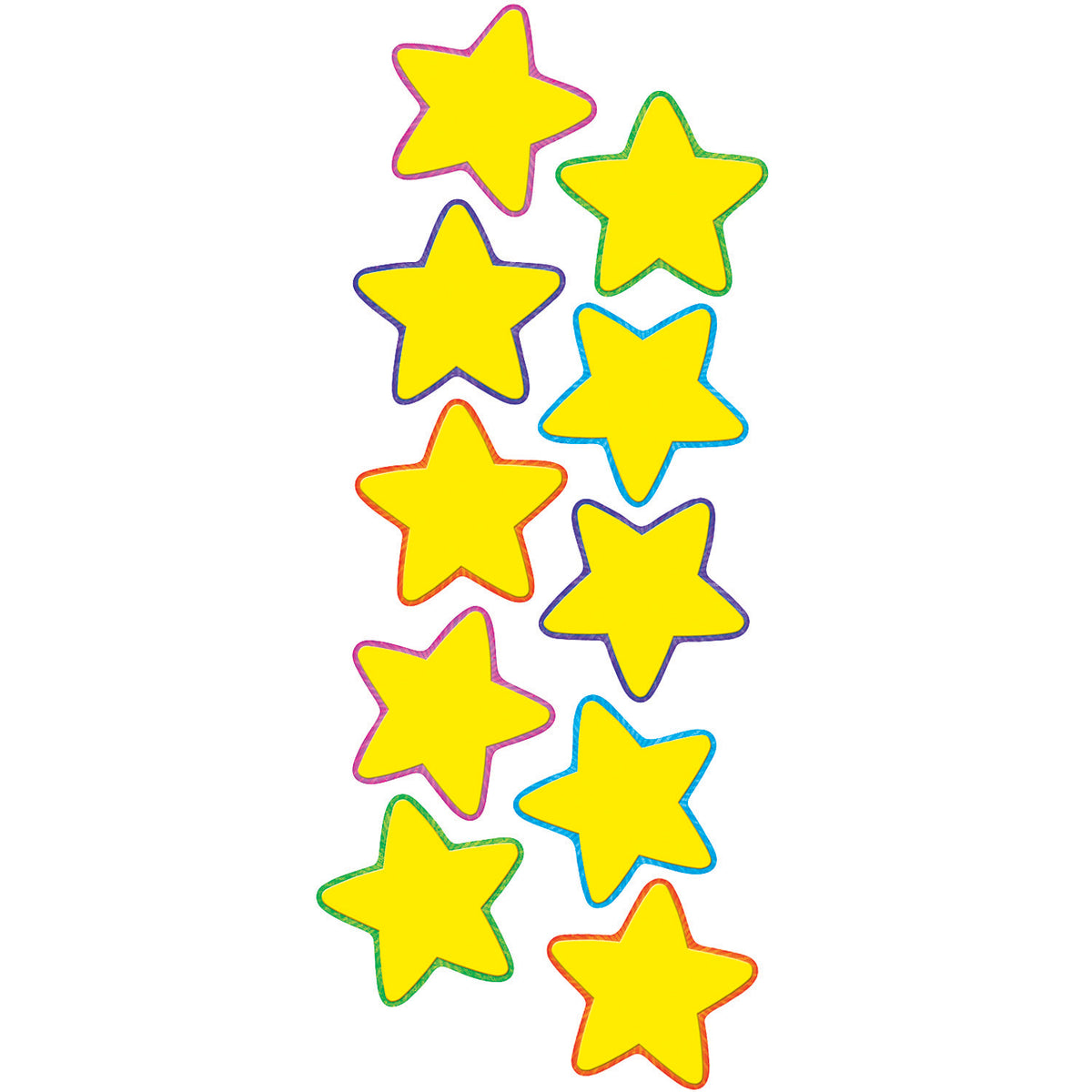 Teacher Created Resources Yellow Stars Accents