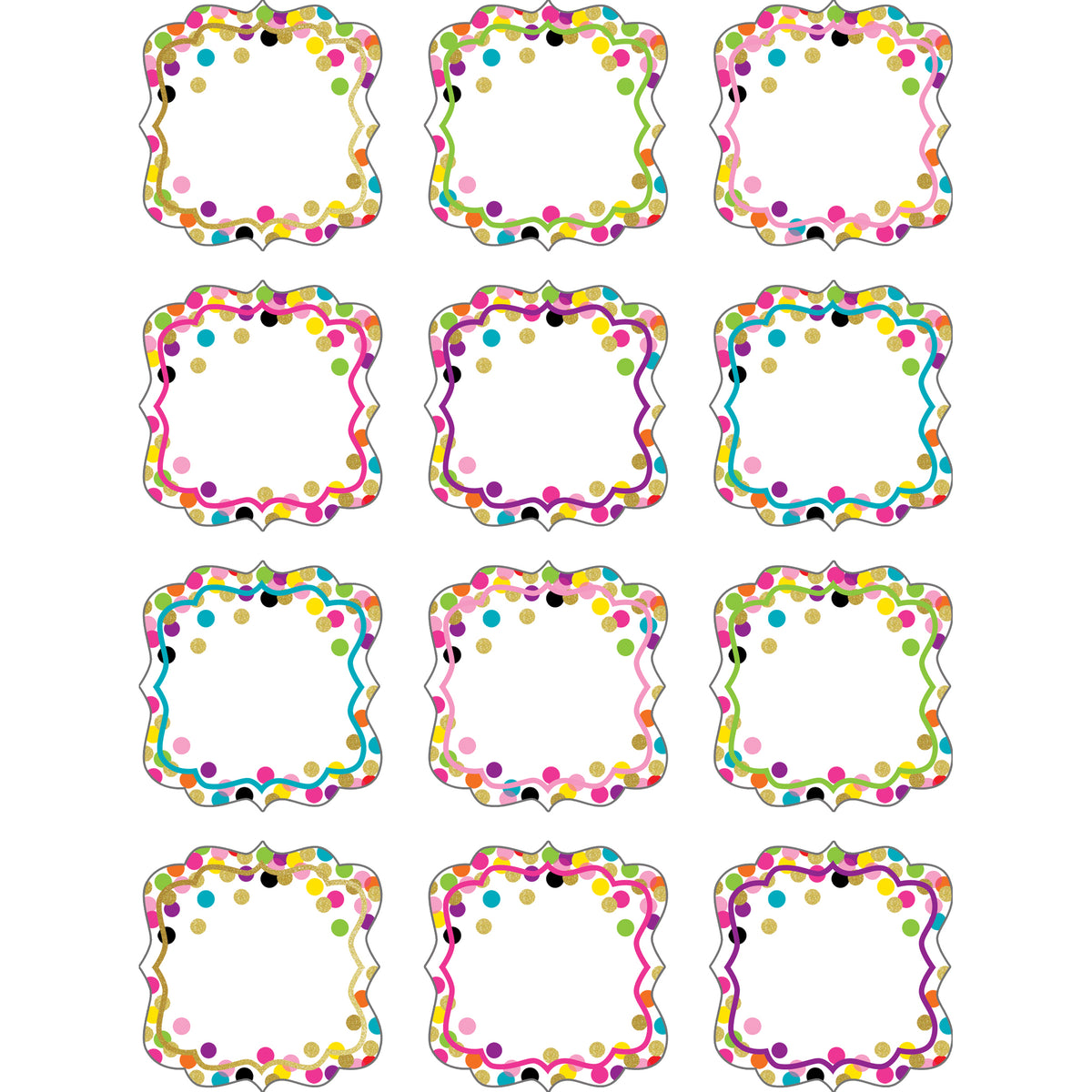 Teacher Created Resources Confetti Mini Accents