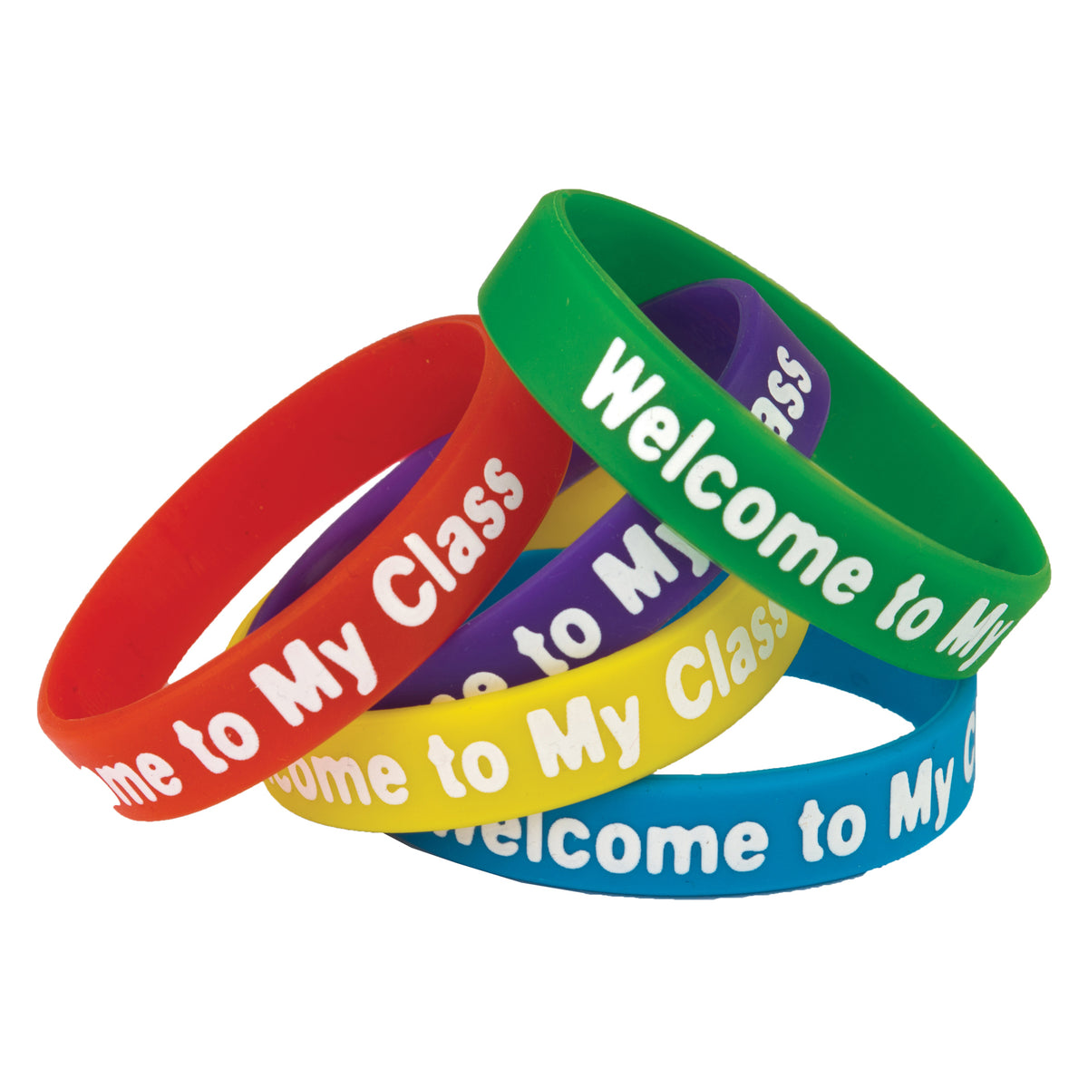 Teacher Created Resources Welcome to My Class Wristbands, 10 Pack