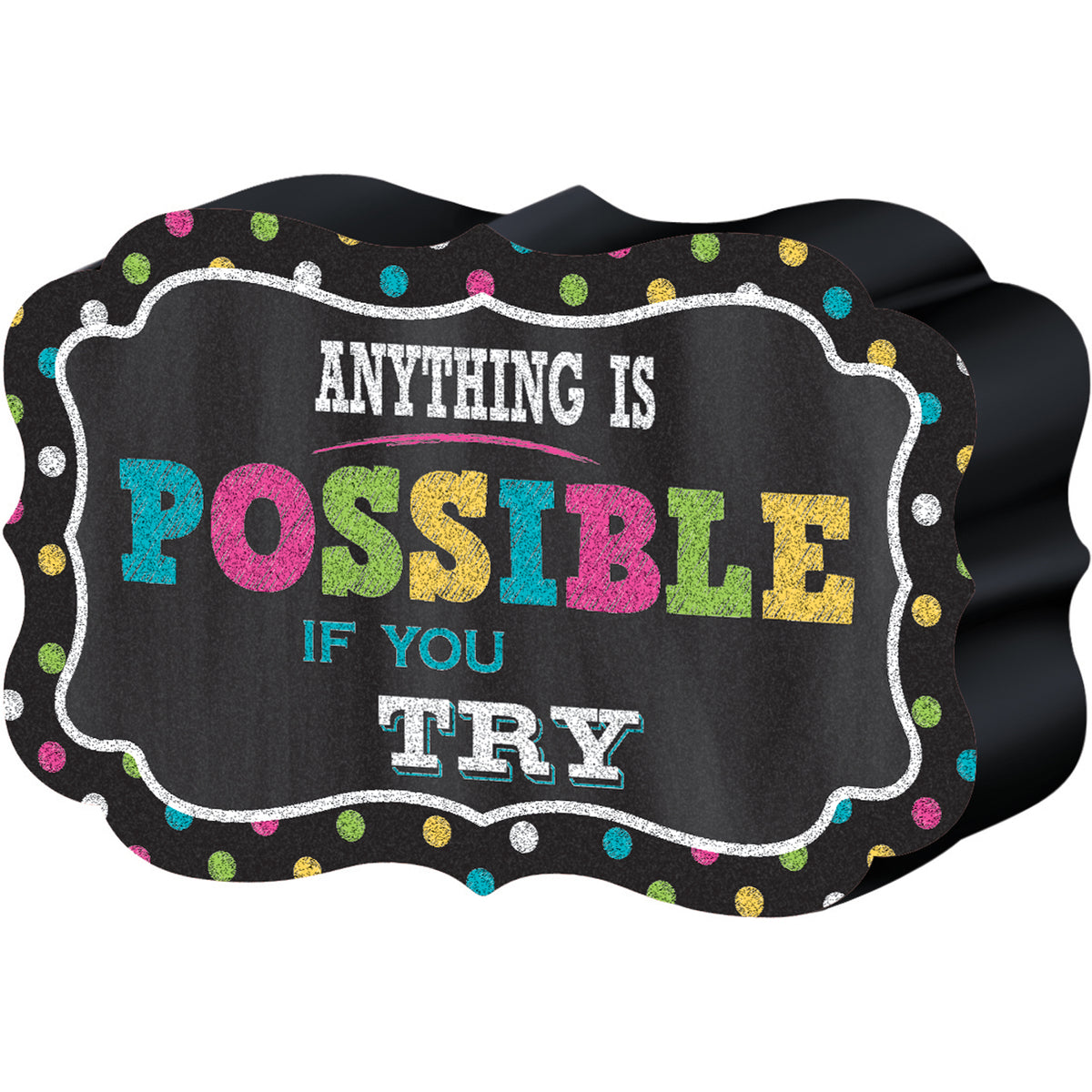 Teacher Created Resources Chalkboard Brights Magnetic Whiteboard Eraser