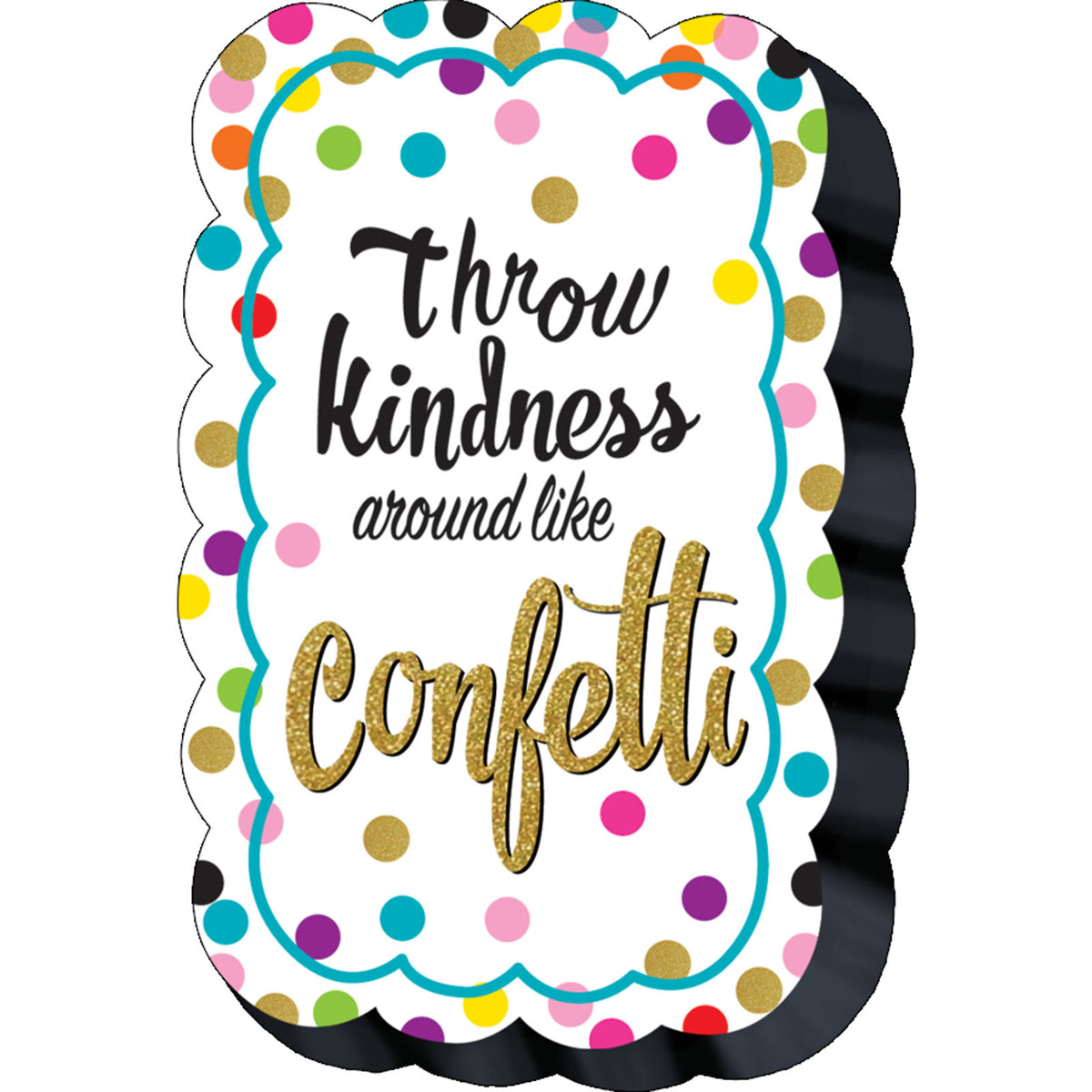 Teacher Created Resources Confetti Magnetic Whiteboard Eraser