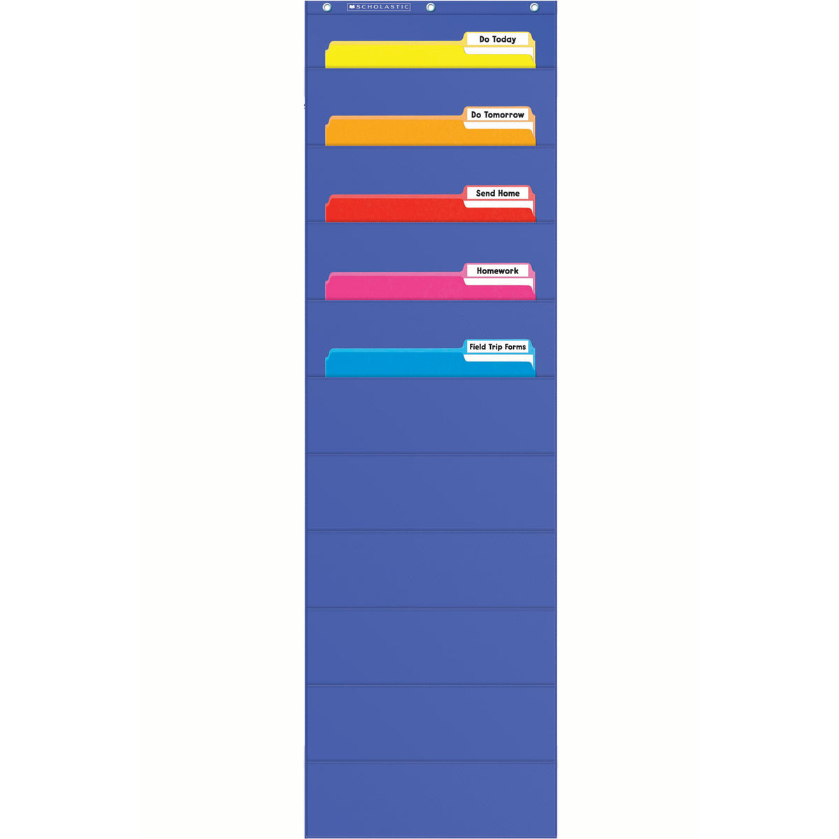 Scholastic File Organizer Pocket Chart Gr K-5