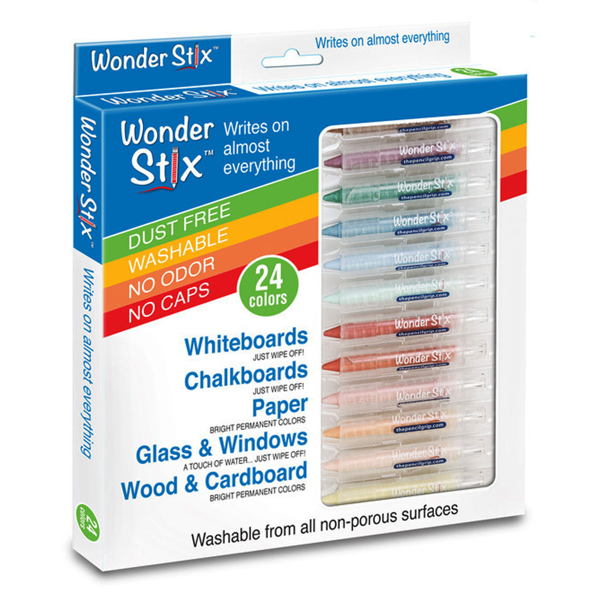 The Pencil Grip Wonder Stix, 24 Pack