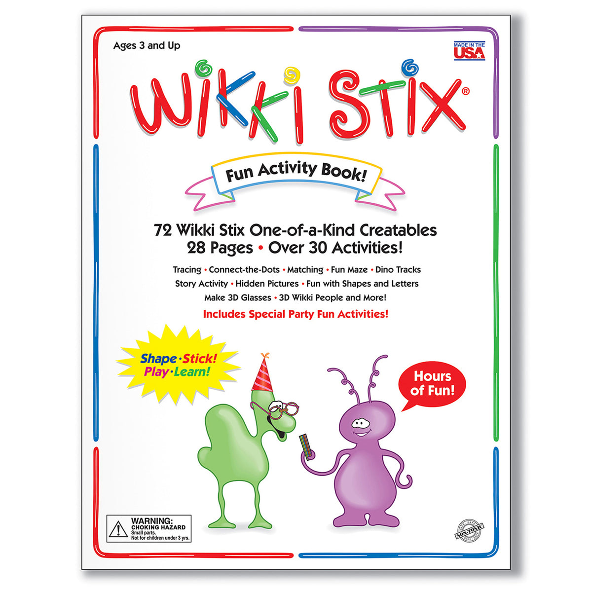 Wikki Stix® Fun Activity Book!