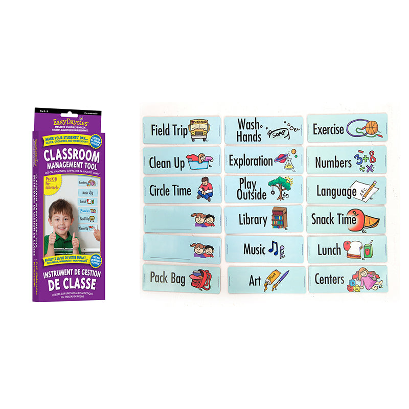 Visual Daily Classroom Schedule, Grades PreK-K