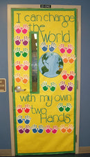 I Can Change The World... - Earth Day Bulletin Board