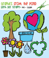 FREE Cutesy Earth Day Clip Art!