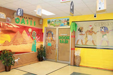 Welcome To The 'Reading Oasis'! - Egyptian Themed Displays