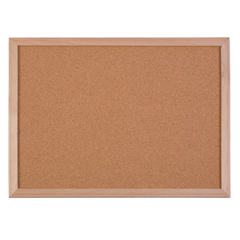 Wood Framed Cork Board, 18" x 24"