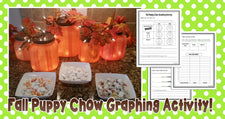 Fall Puppy Chow Graphing Activity (with FREE Printables!)