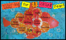 "Fishy" Fun! - Back To School Fish Themed Bulletin Board Idea & Craft