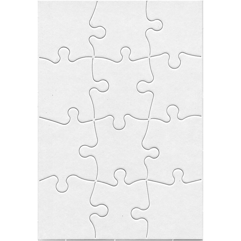 Compoz-A-Puzzle, 5.5" x 8" Rectangle (12 Pieces)