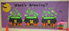 Witch's Brew - Halloween Bulletin Board Inspiration