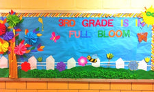 3rd Grade is in Full Bloom! - Spring Bulletin Board