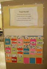 "Rescue Tired Words" - Interactive Classroom Word Wall!