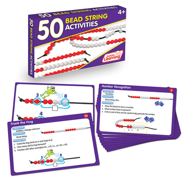 Junior Learning 50 Bead String Activities | JRL322 – SupplyMe