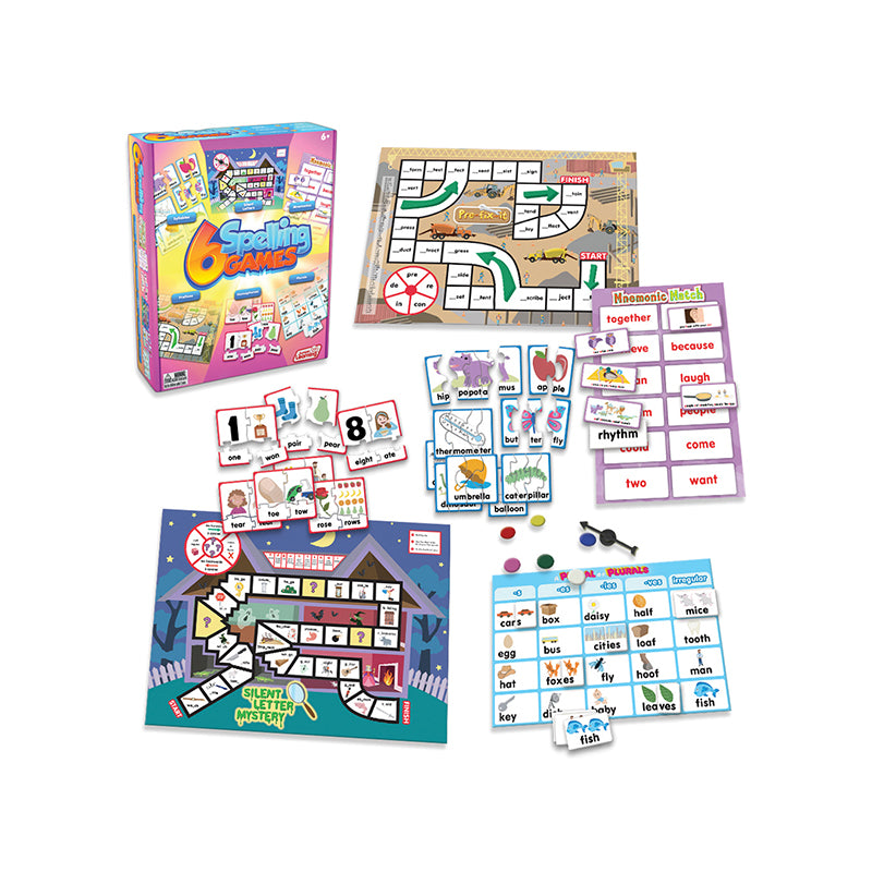 6 Spelling Games