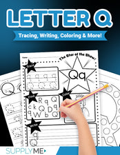 Letter Q Worksheets Bundle - Fun Letter Q Printables And Activities For Ages 2-5, 17 Pages