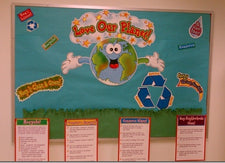 Love Our Planet - Earth Day Bulletin Board