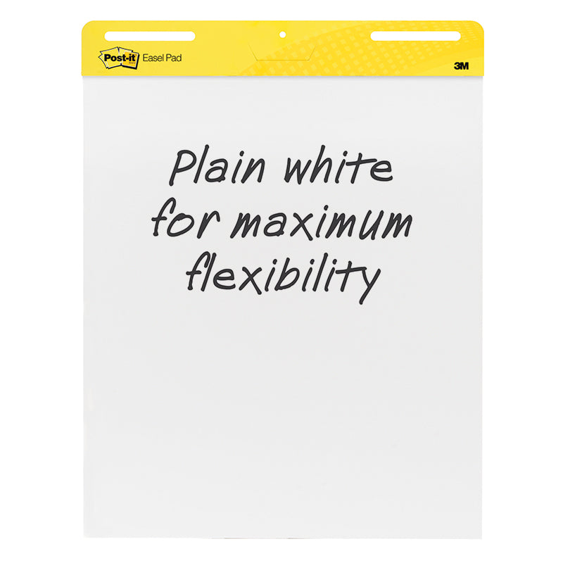 Post-It Self-Stick Easel Pads 2/Pk White