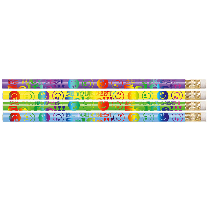 Be Your Best Selfie Pencils, 12 Pack