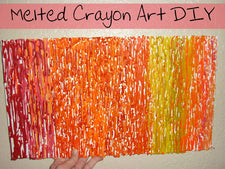 Crayons + Hot Glue Guns = BRILLIANT!