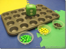 Cupcake Tin Grid Games