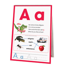 Alphabet Animal Friends Learning Flip Chart