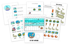 Ocean Themed Printables by Homeschool Creations