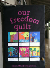 Classroom Freedom Quilt - Black History Month Display