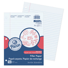 Pacon® Wide Rule Filler Paper, 150 Sheets