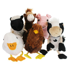 Farm Animals Finger Puppets, Set of 6