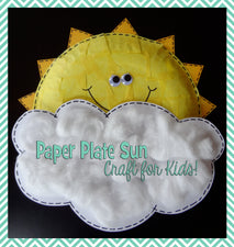 Paper Plate Sun Craft