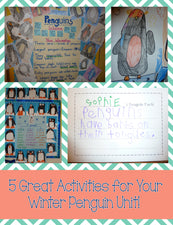 5 Great Activities for Your Penguin Unit!