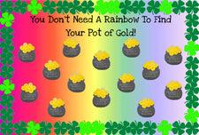 Find Your Pot of Gold! - St. Patrick's Day Bulletin Board Idea