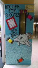 "Recipe For Success!" Ocean Themed Door Display