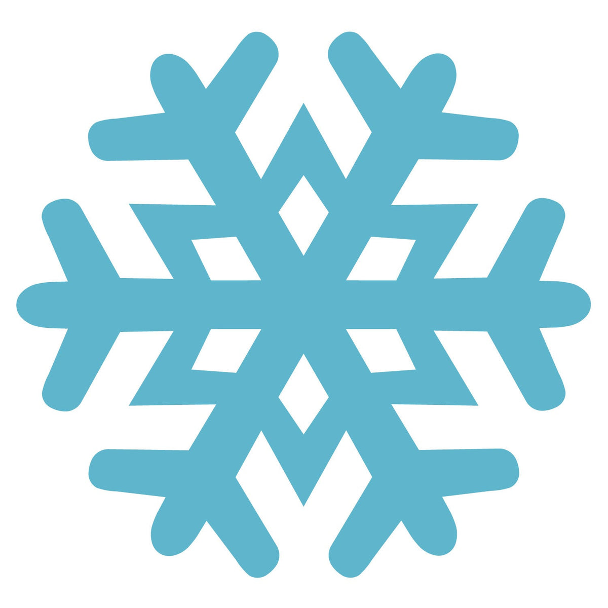 AccuCut Snowflake Die Cut #4, Large