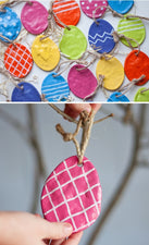 Cheerful DIY Salt Dough Eggs for Easter!