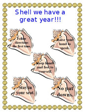 "Shell" We Have A Great Year! - Seashell Back to School Bulletin Board Idea