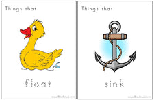 "Will It Sink or Float?" - Printable Activity Mats
