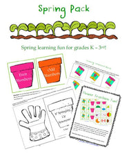 Spring Preschool Pack