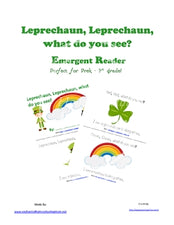 Leprechaun, Leprechaun, What Do You See?