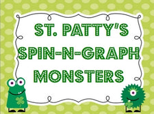 St. Patrick's Day Spin &amp; Graph Monsters