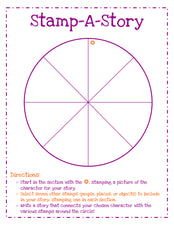Stamp-A-Story - Writing Center Activity