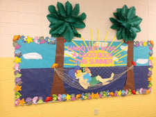 Hang Out With A Good Book! - Summer Reading Bulletin Board