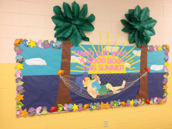 Better Than Paper Bulletin Board Roll, 4' x 12', Under The Sea, 4