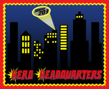 Superhero Headquarters! - Superhero Welcome Display