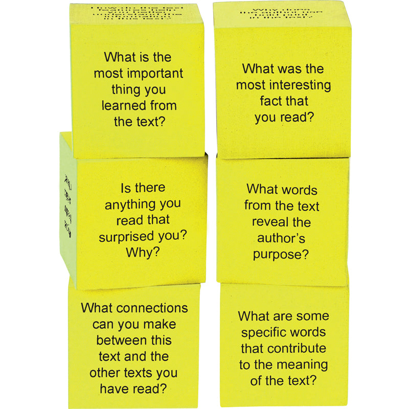 Foam Cubes: Nonfiction Comprehension